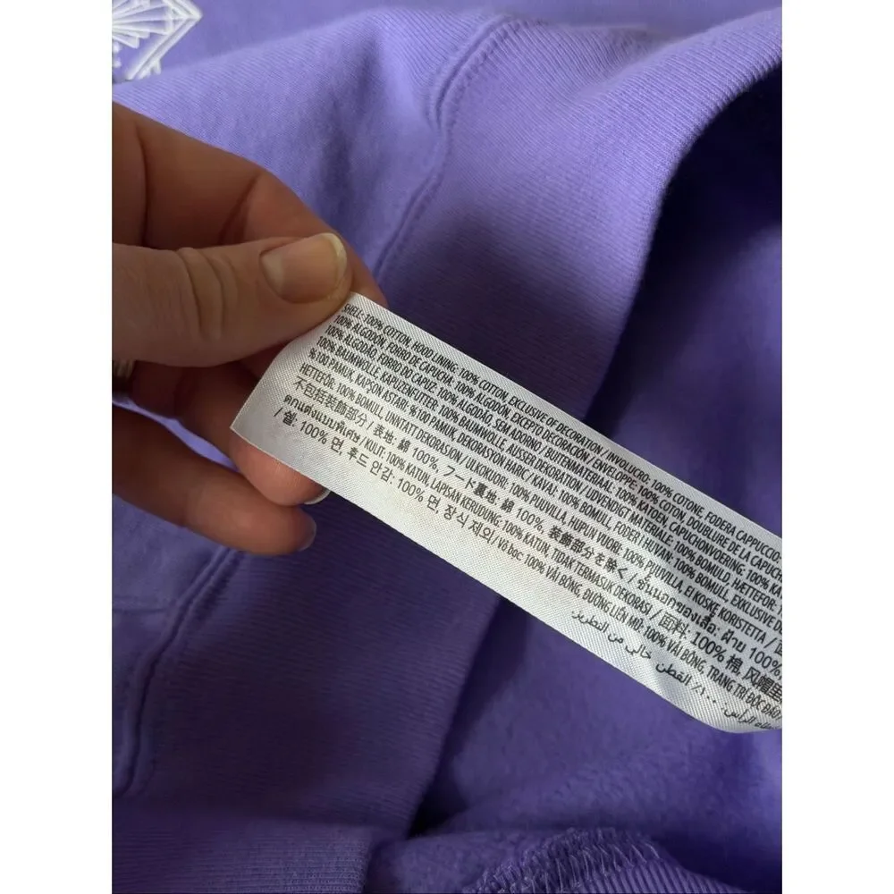 Disneyland Mickey Mouse & Friends Hoodie NEW Disney100 Purple Small - Picture 13 of 15